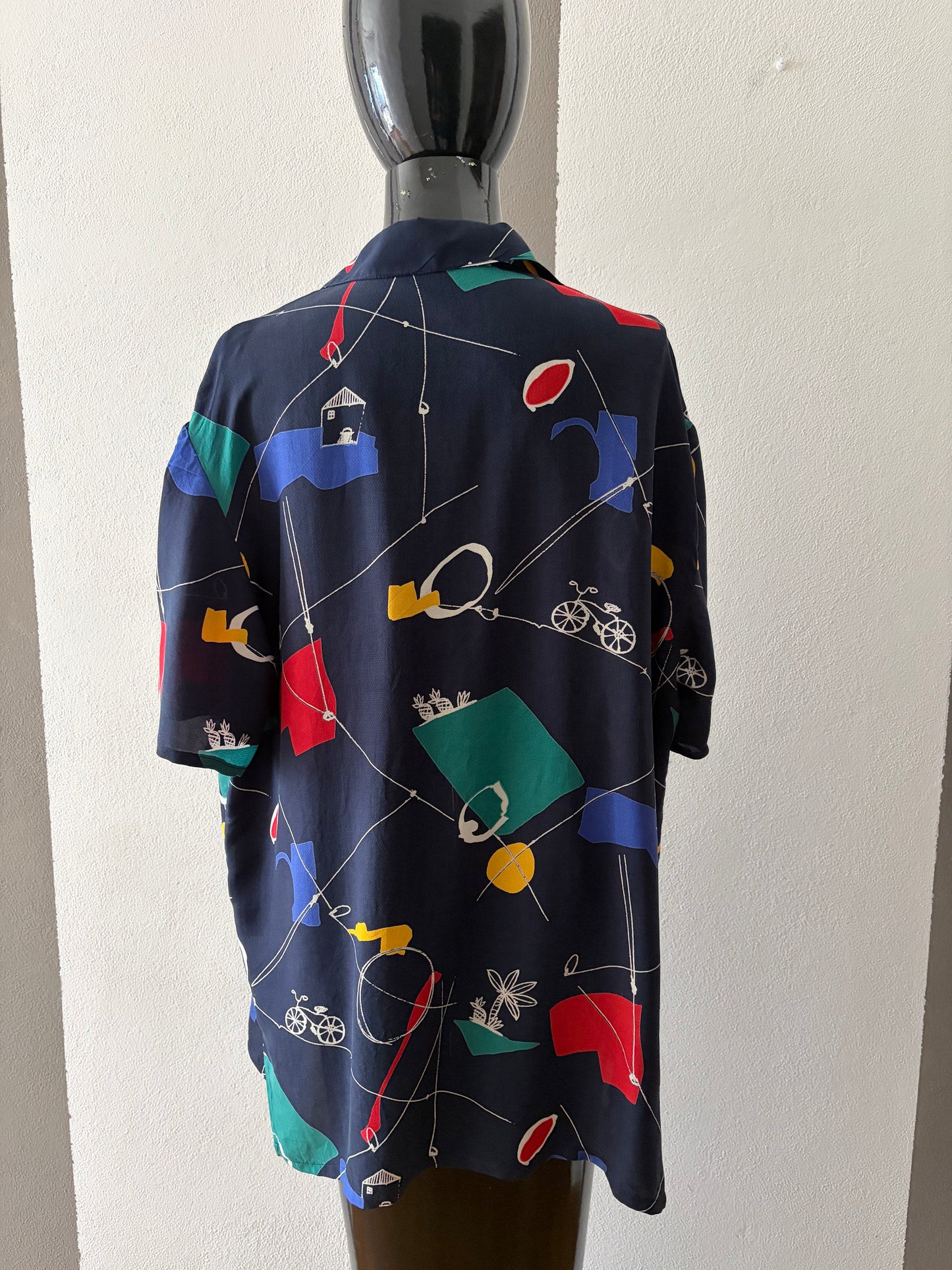 Camicia vintage a fantasia