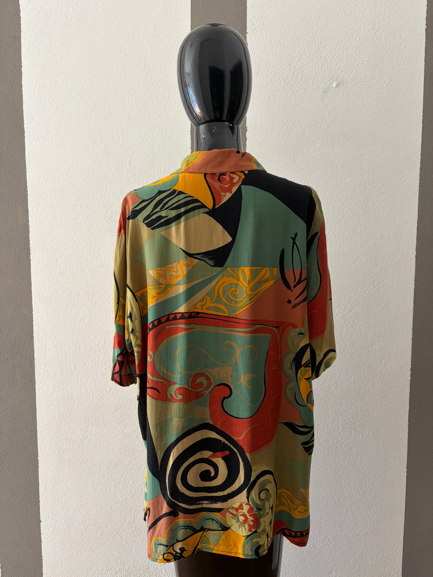 Camicia vintage a fantasia