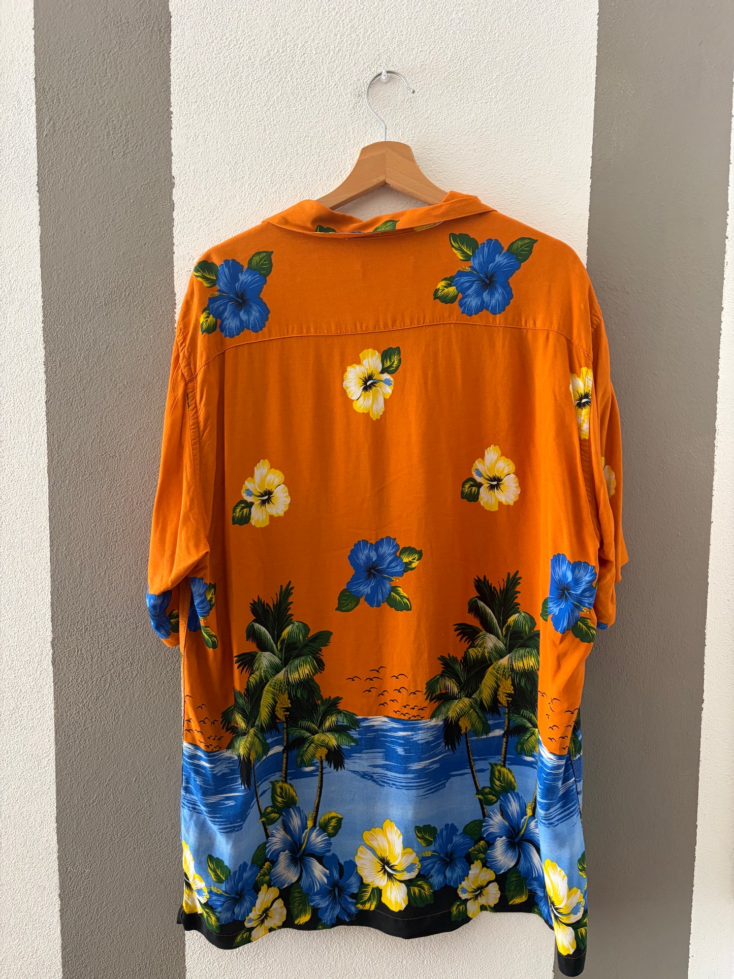 Camicia vintage stampa hawaiana