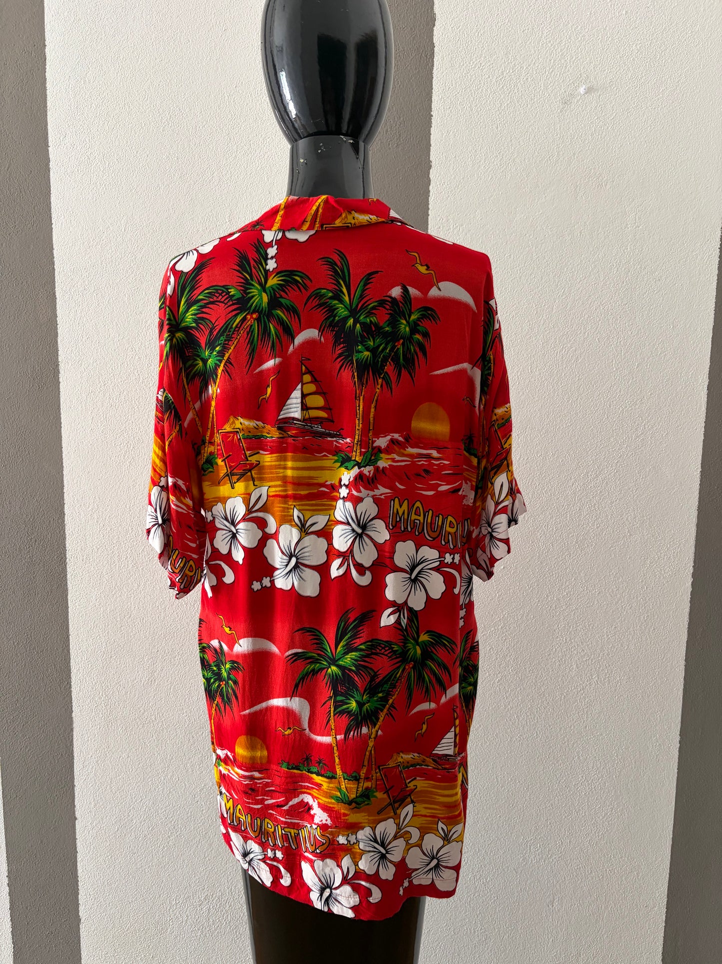 Camicia vintage stampa hawaiana