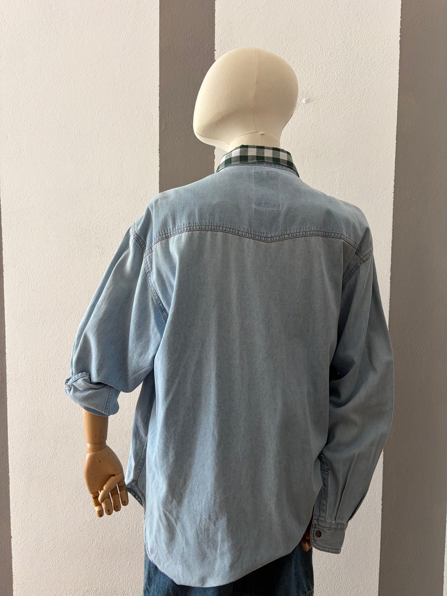 Camicia in denim collezione Macedonia