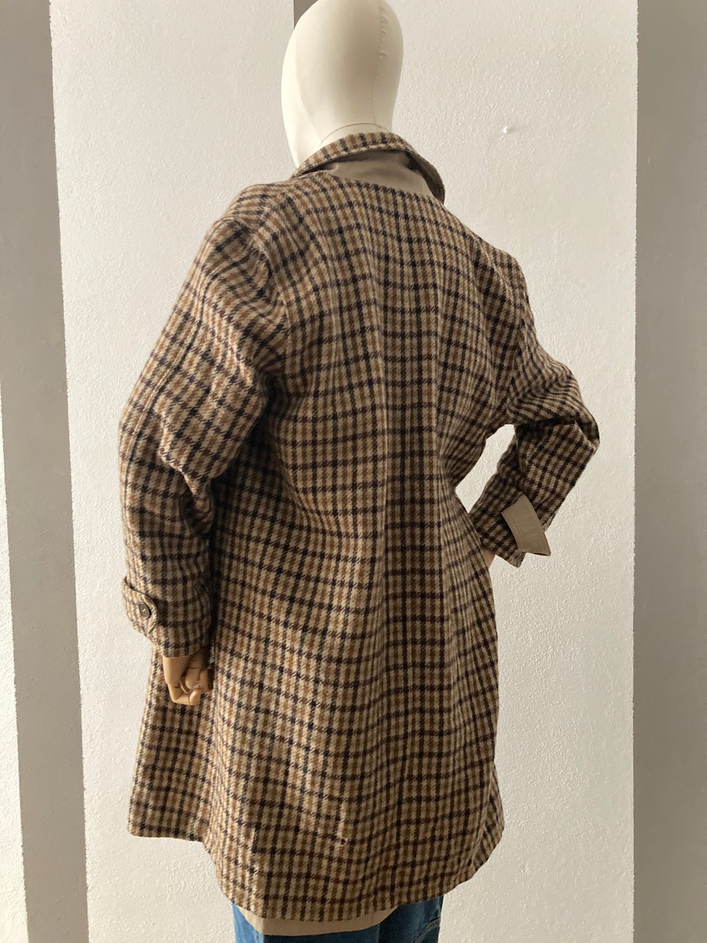 TRENCH DOUBLE FACE A QUADRI