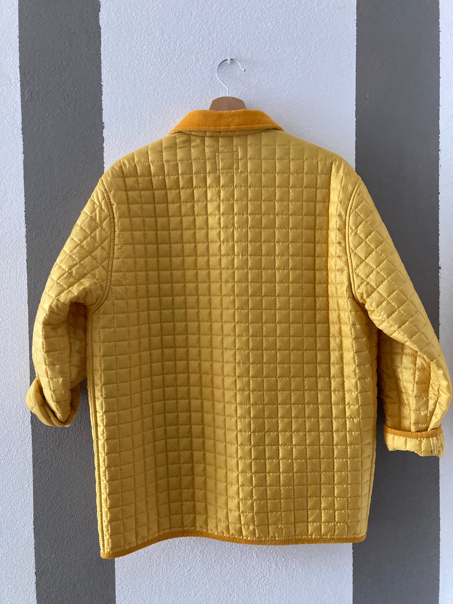 TRAPUNTATO CUSTOM GIALLO CON PATCH GATTI