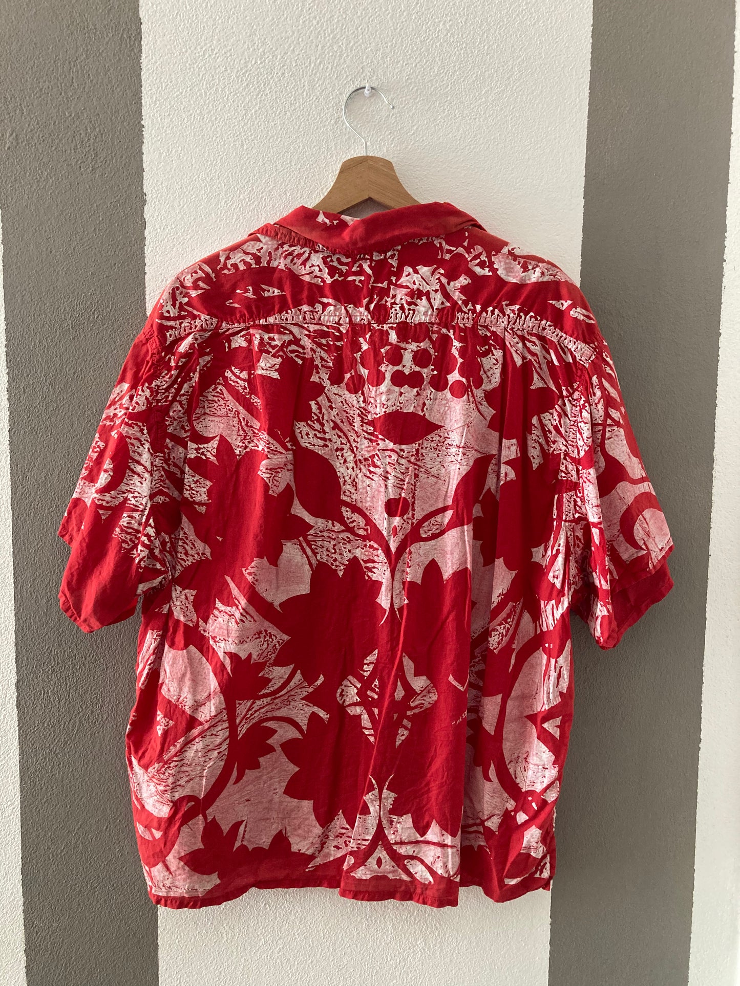 CAMICIA VINTAGE ROSSO/BIANCO
