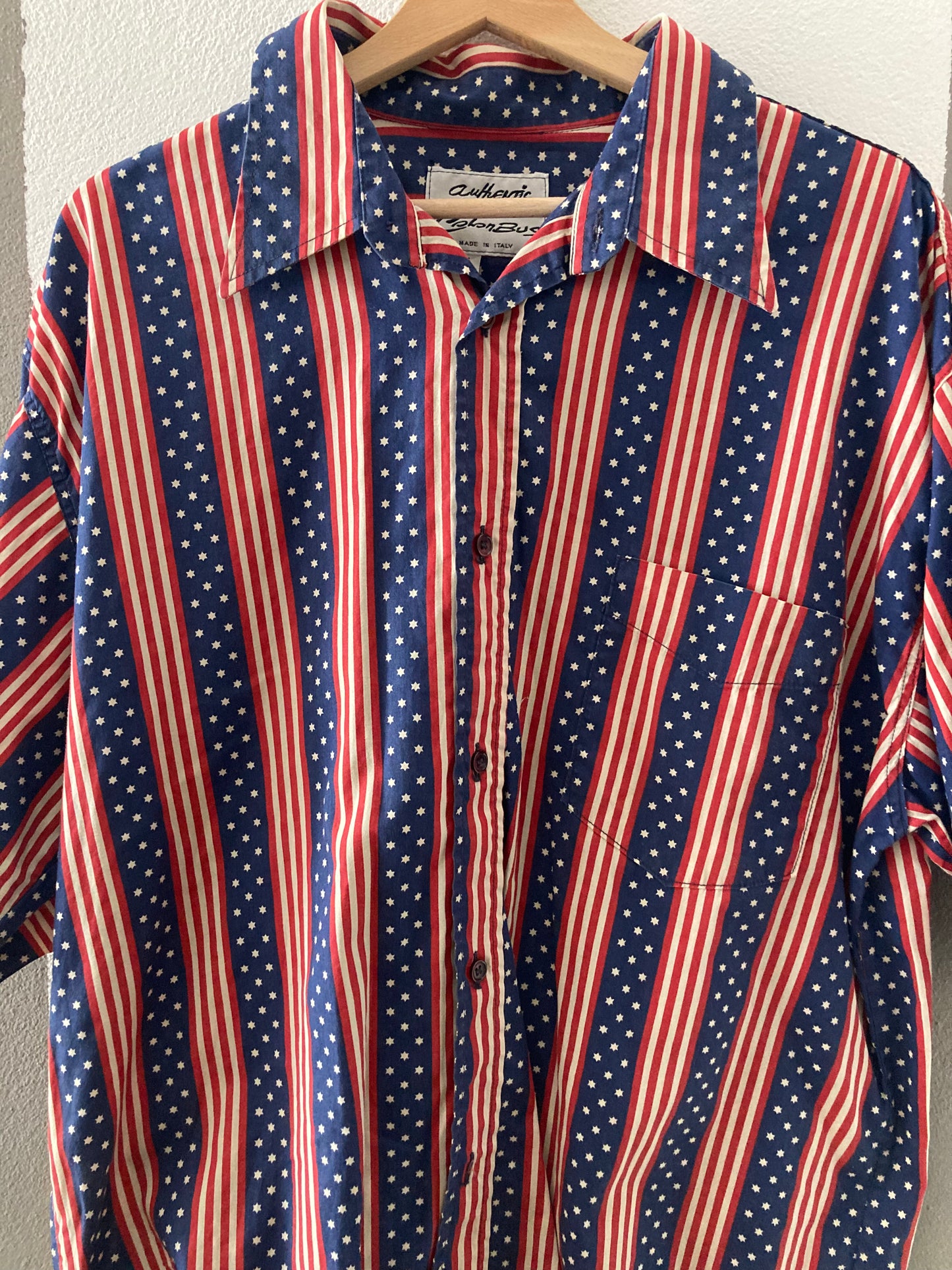 CAMICIA VINTAGE PATTERN AMERICA