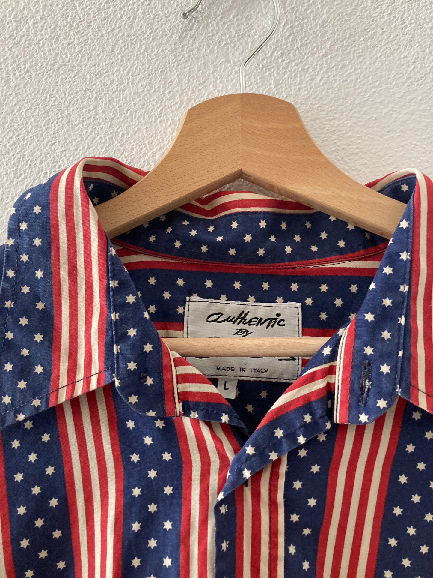 CAMICIA VINTAGE PATTERN AMERICA