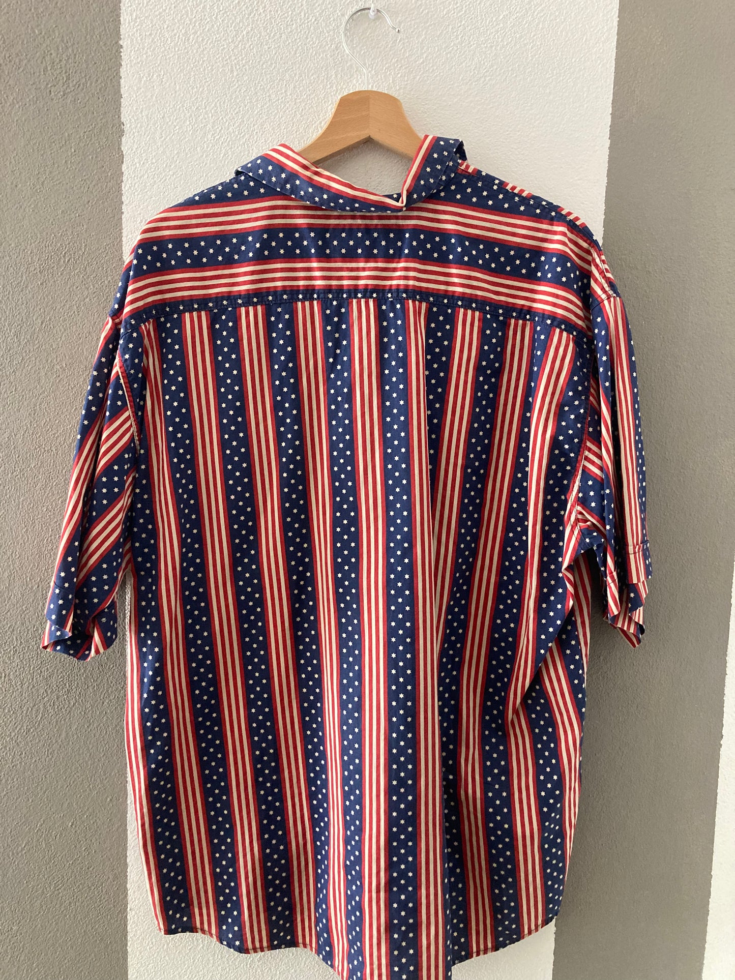 CAMICIA VINTAGE PATTERN AMERICA