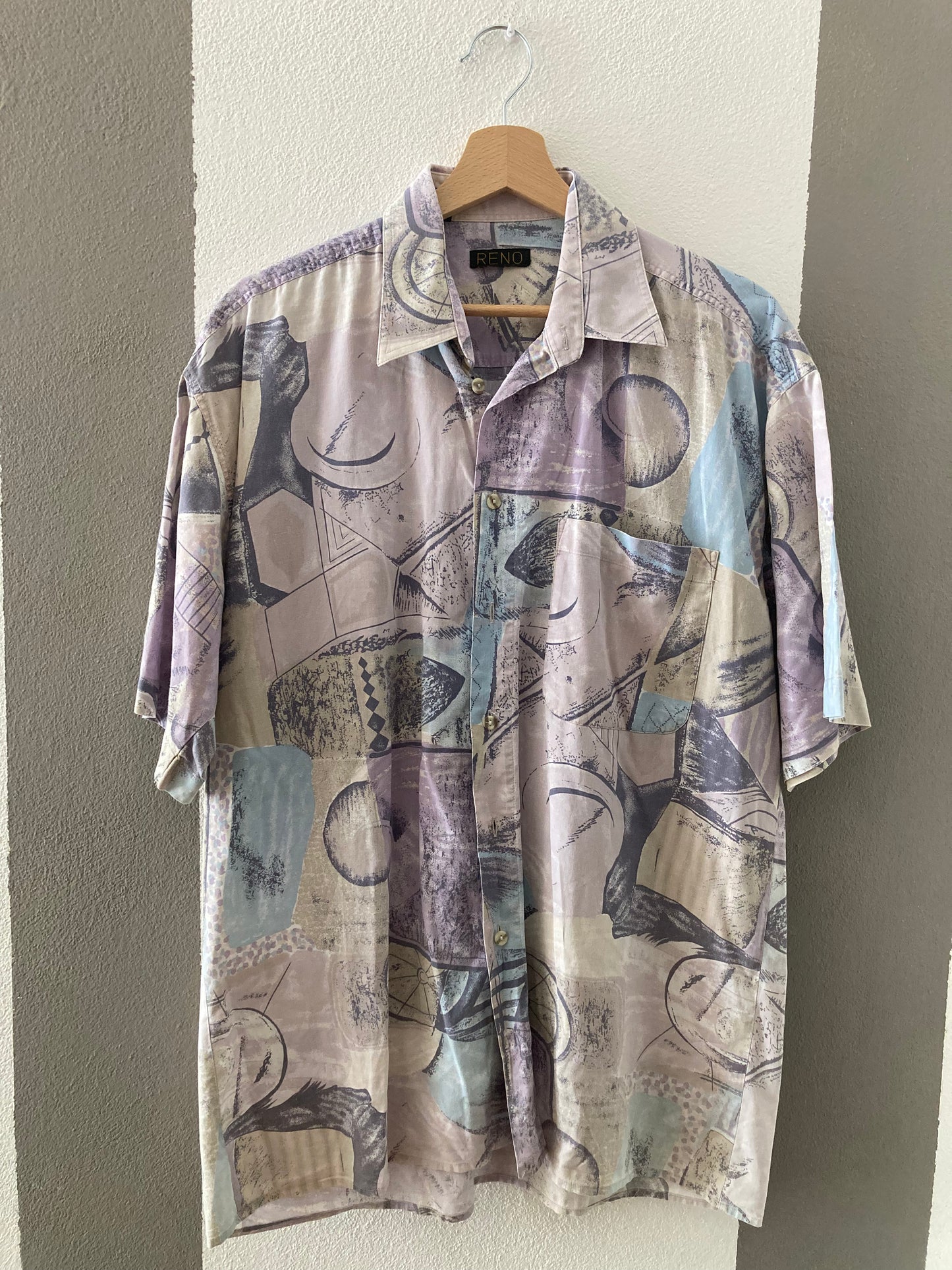 CAMICIA VINTAGE FANTASIA ASTRATTA