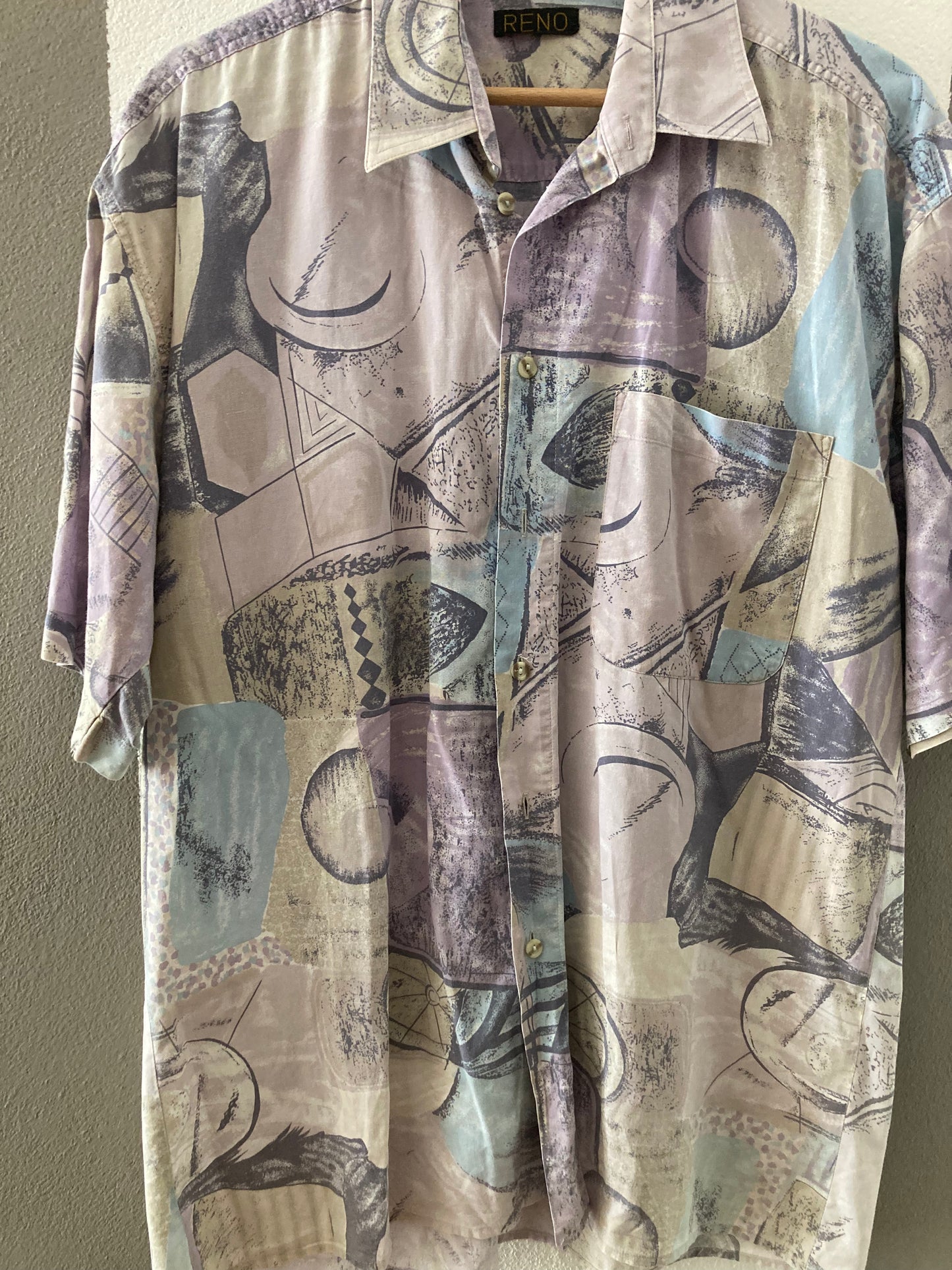 CAMICIA VINTAGE FANTASIA ASTRATTA