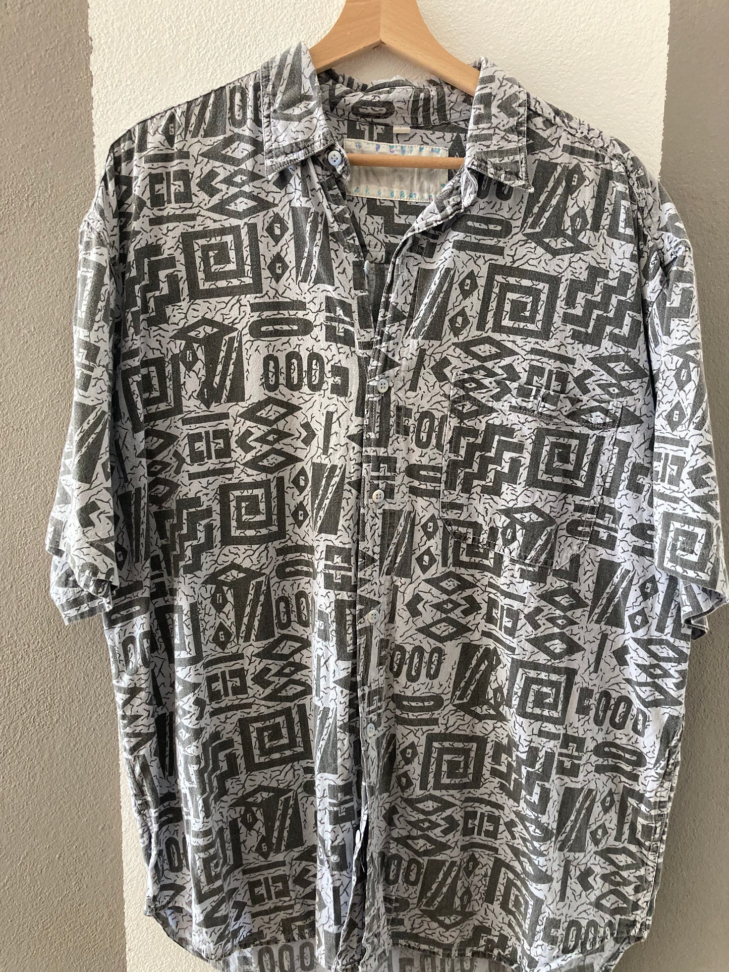 CAMICIA VINTAGE FANTASIA ASTRATTA