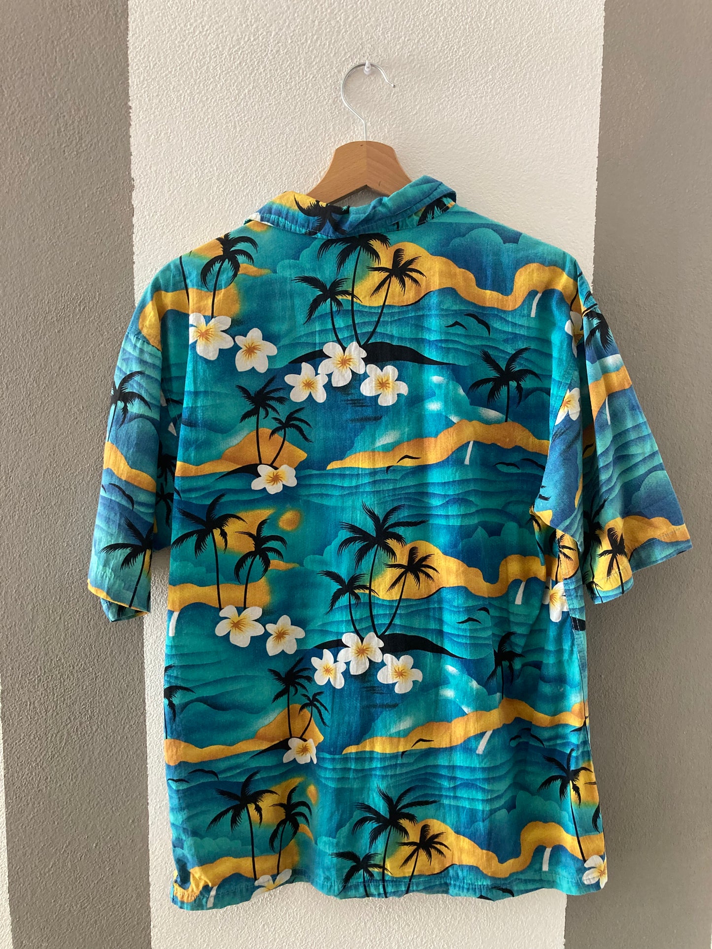 CAMICIA VINTAGE STAMPA HAWAIANA