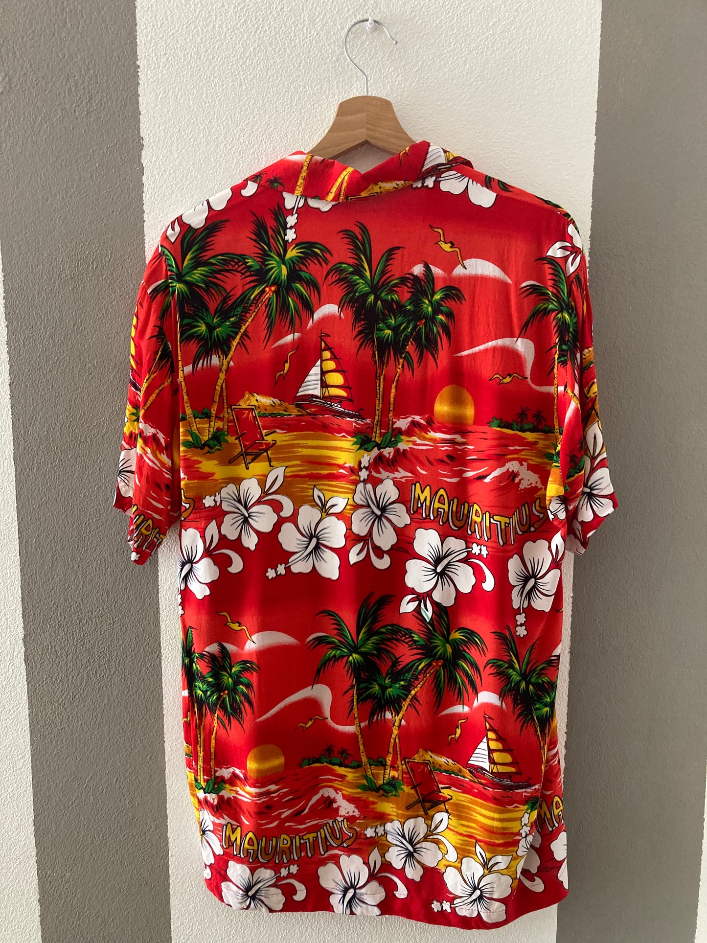 CAMICIA VINTAGE STAMPA HAWAIANA