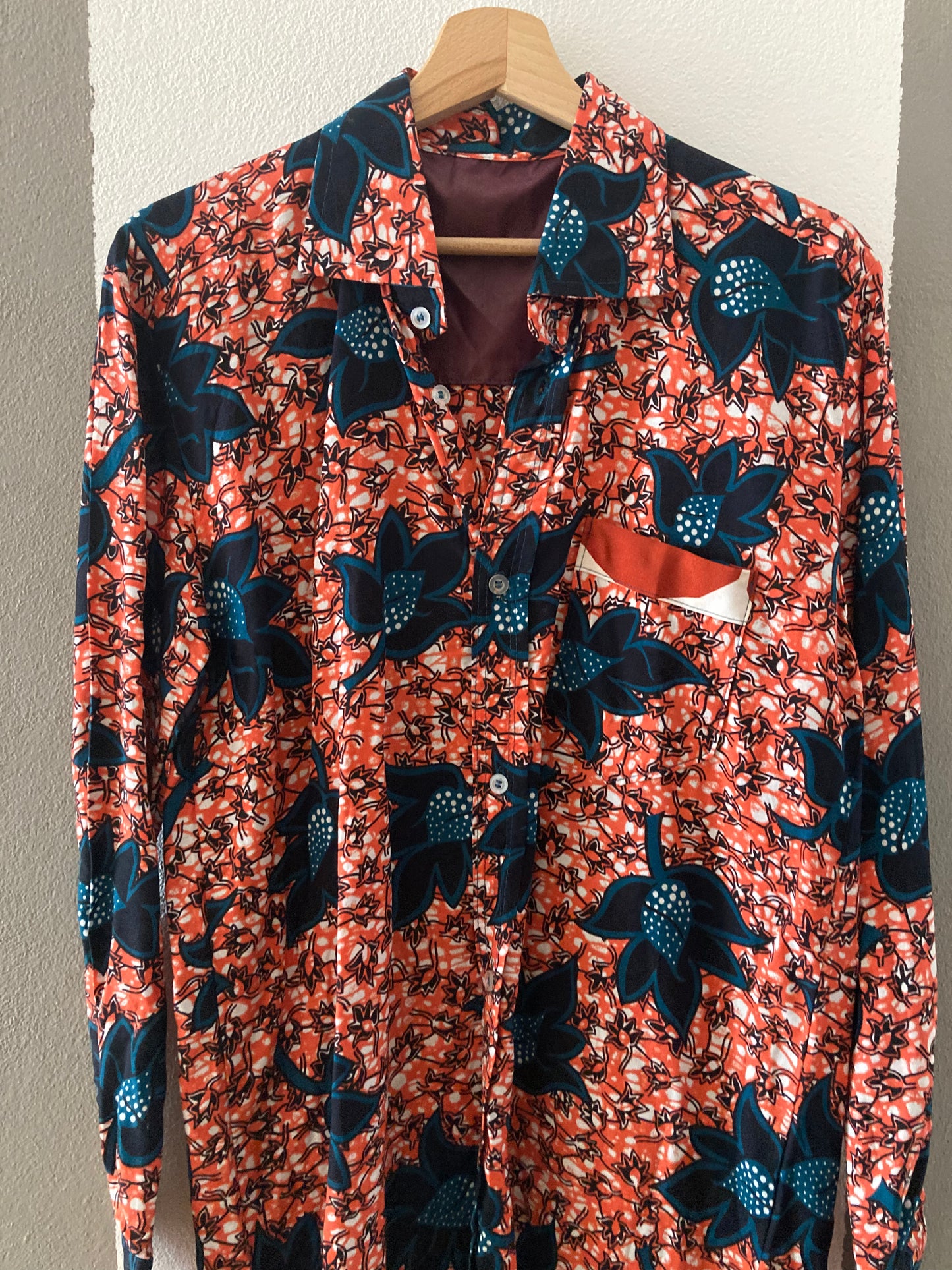 CAMICIA VINTAGE IN WAX A FANTASIA