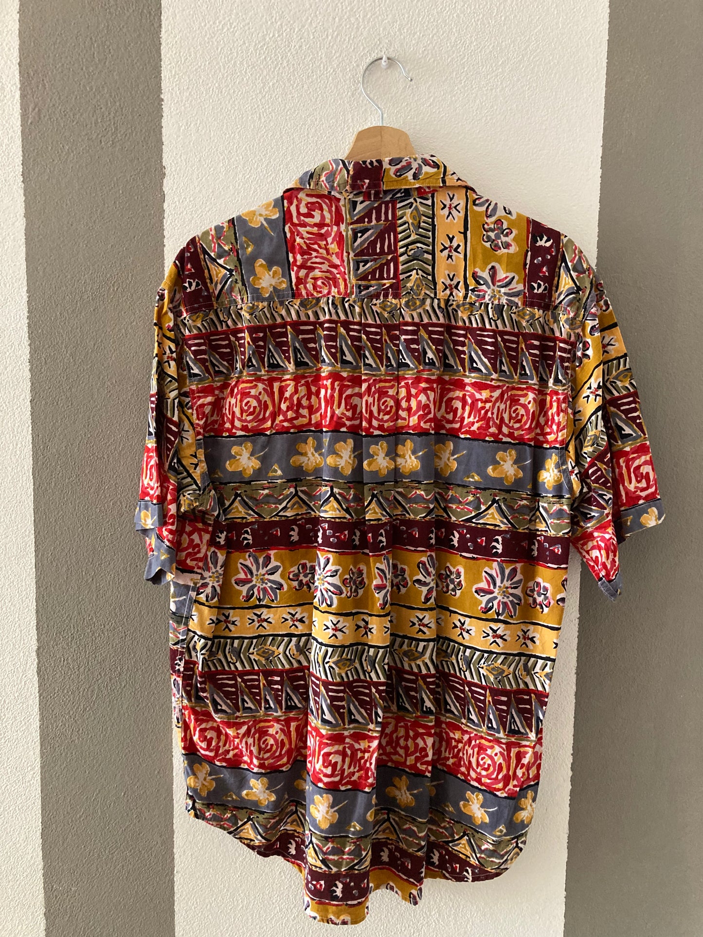 CAMICIA VINTAGE PATTERN ASTRATTO