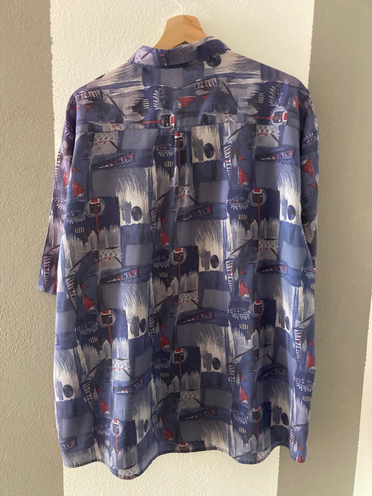 CAMICIA VINTAGE A FANTASIA ASTRATTA