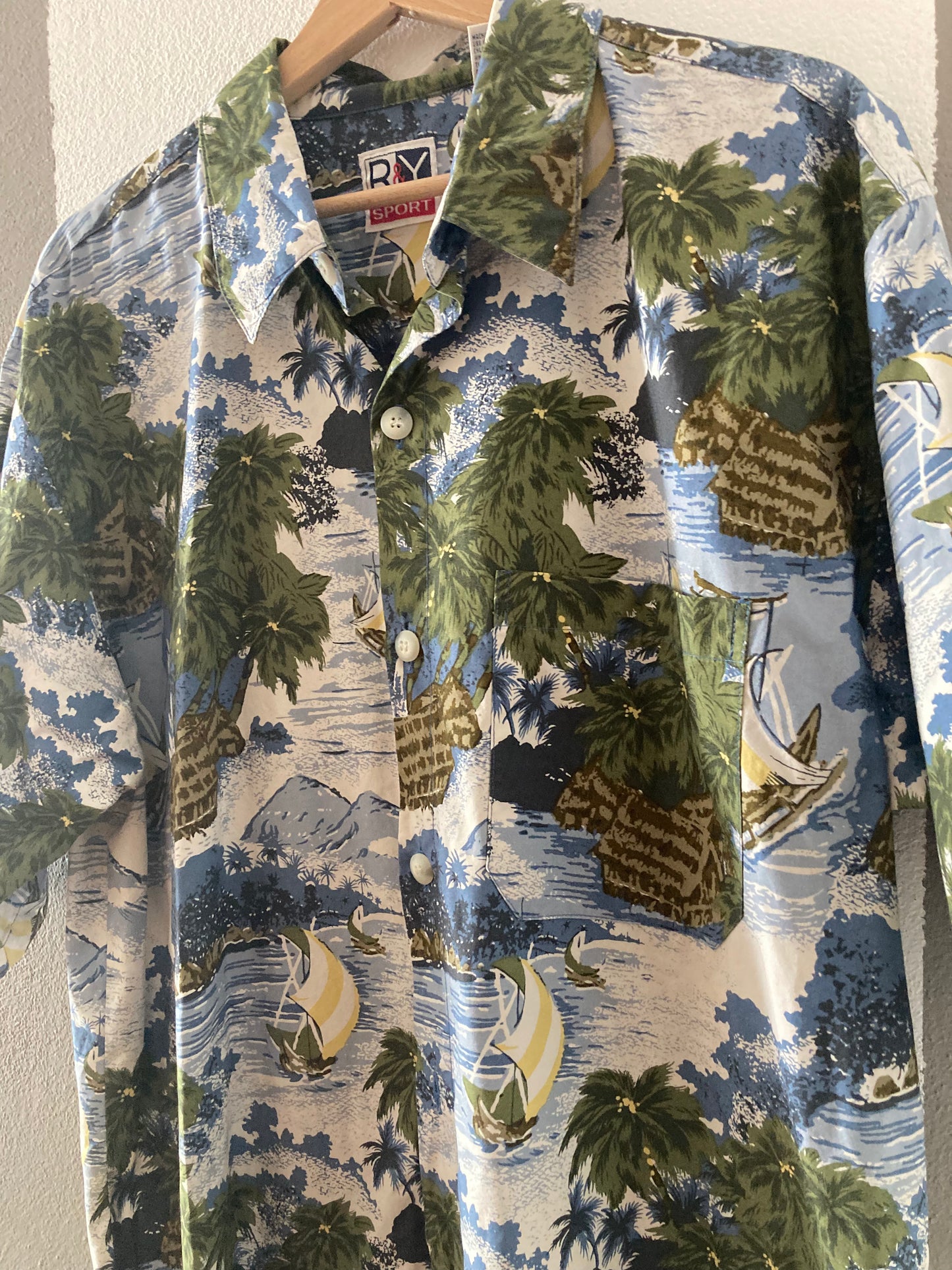 CAMICIA VINTAGE HAWAIANA