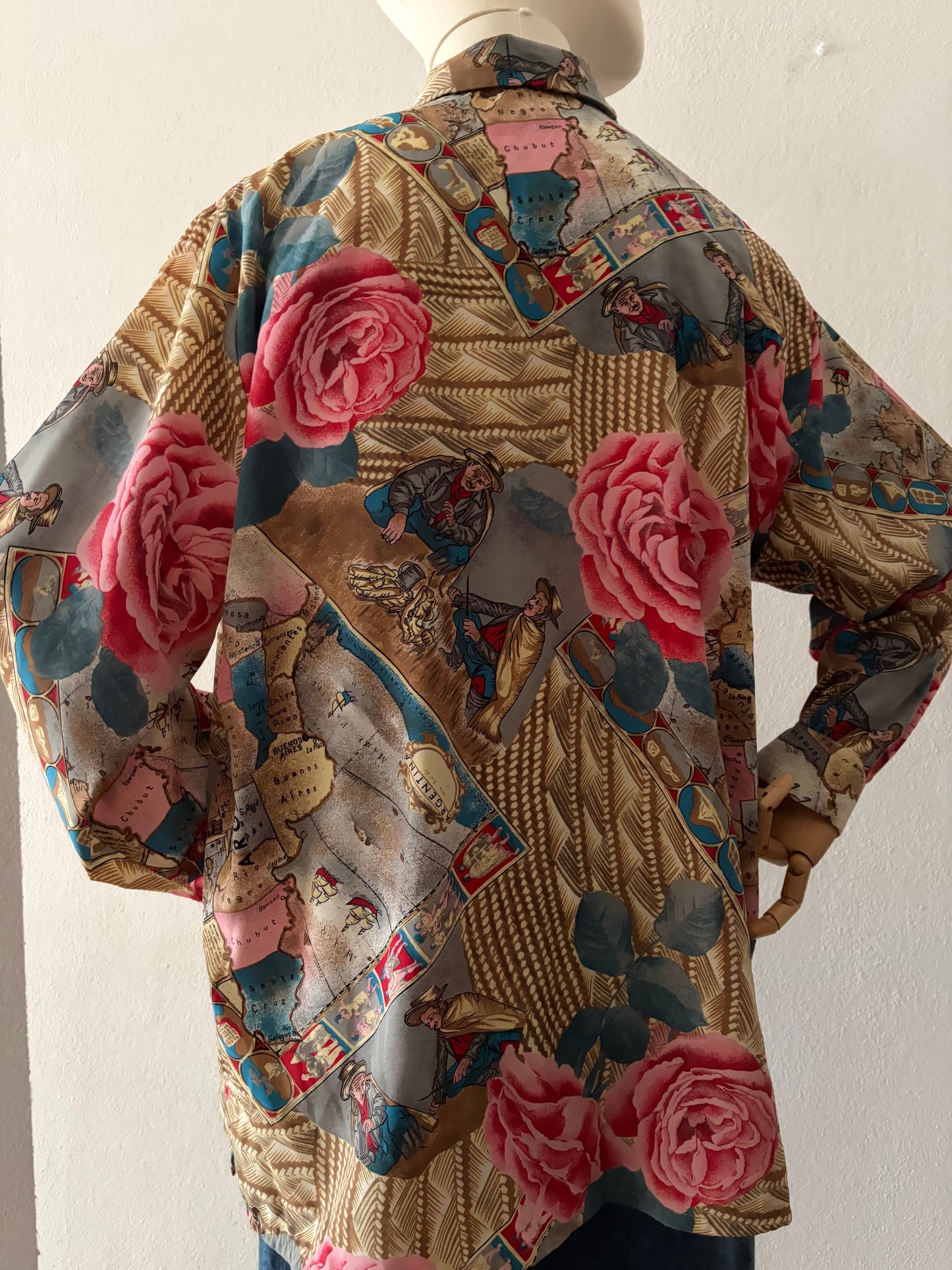 Camicia vintage floreale