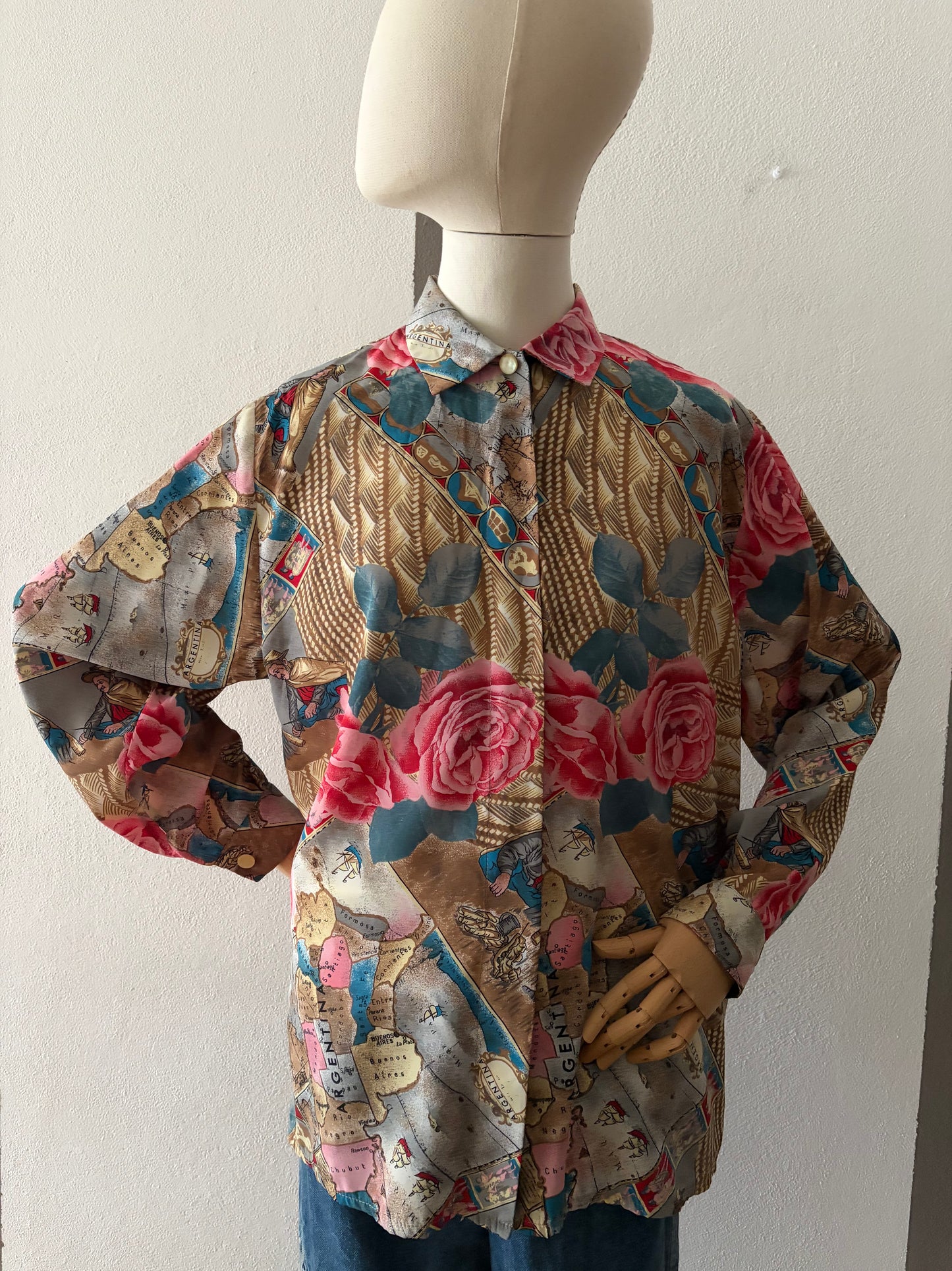 Camicia vintage floreale
