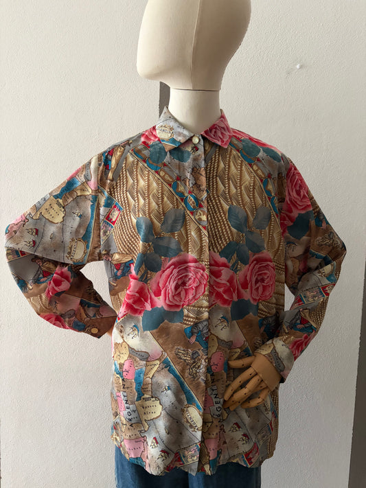 Camicia vintage floreale