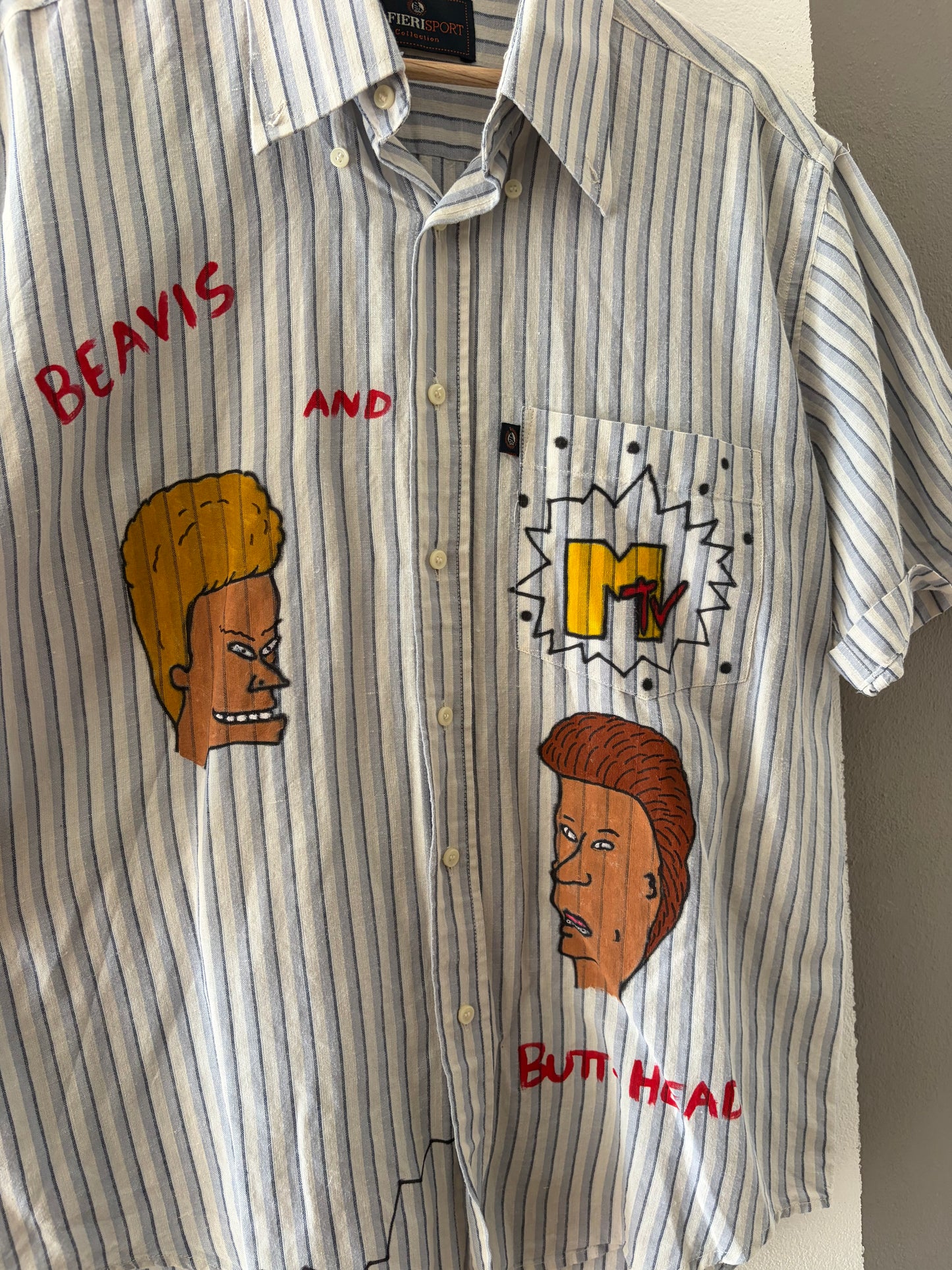 Camicia custom Beavis and Butt- Head