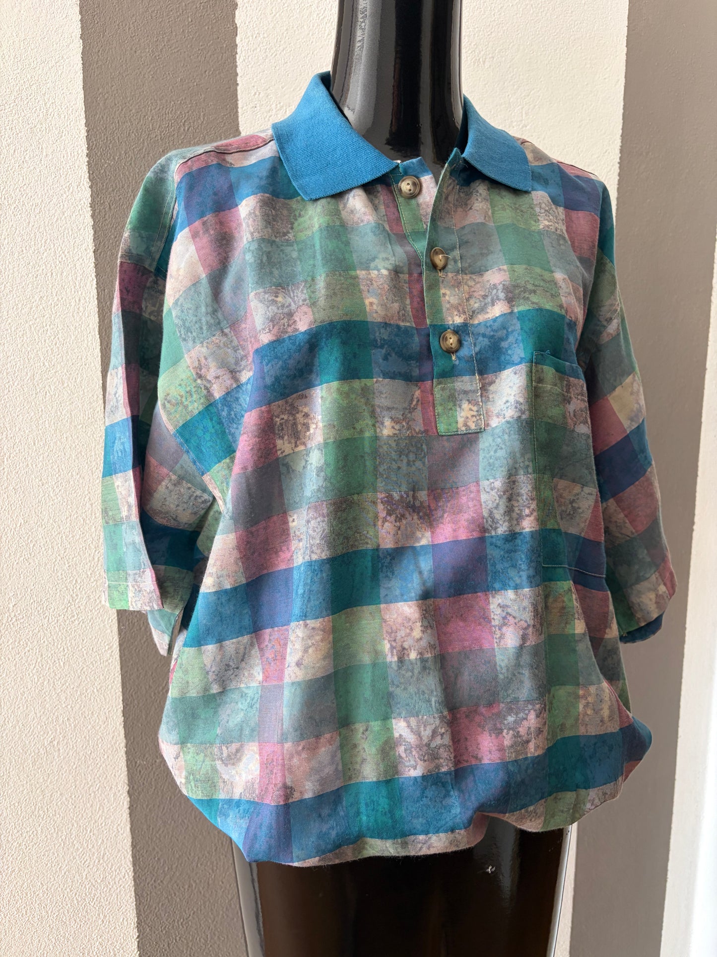 Camicia vintage ‘80 a quadri