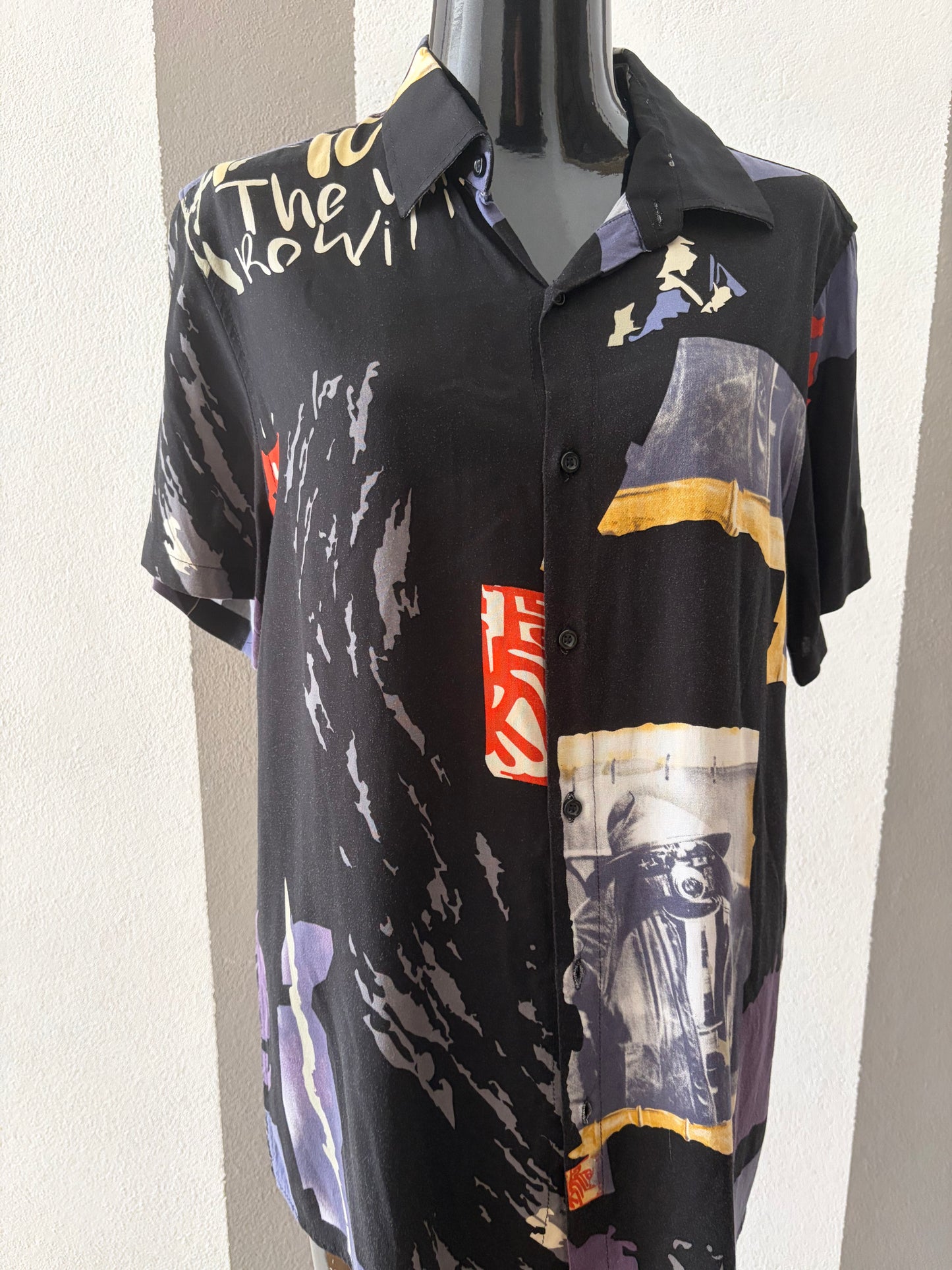 Camicia vintage astratta