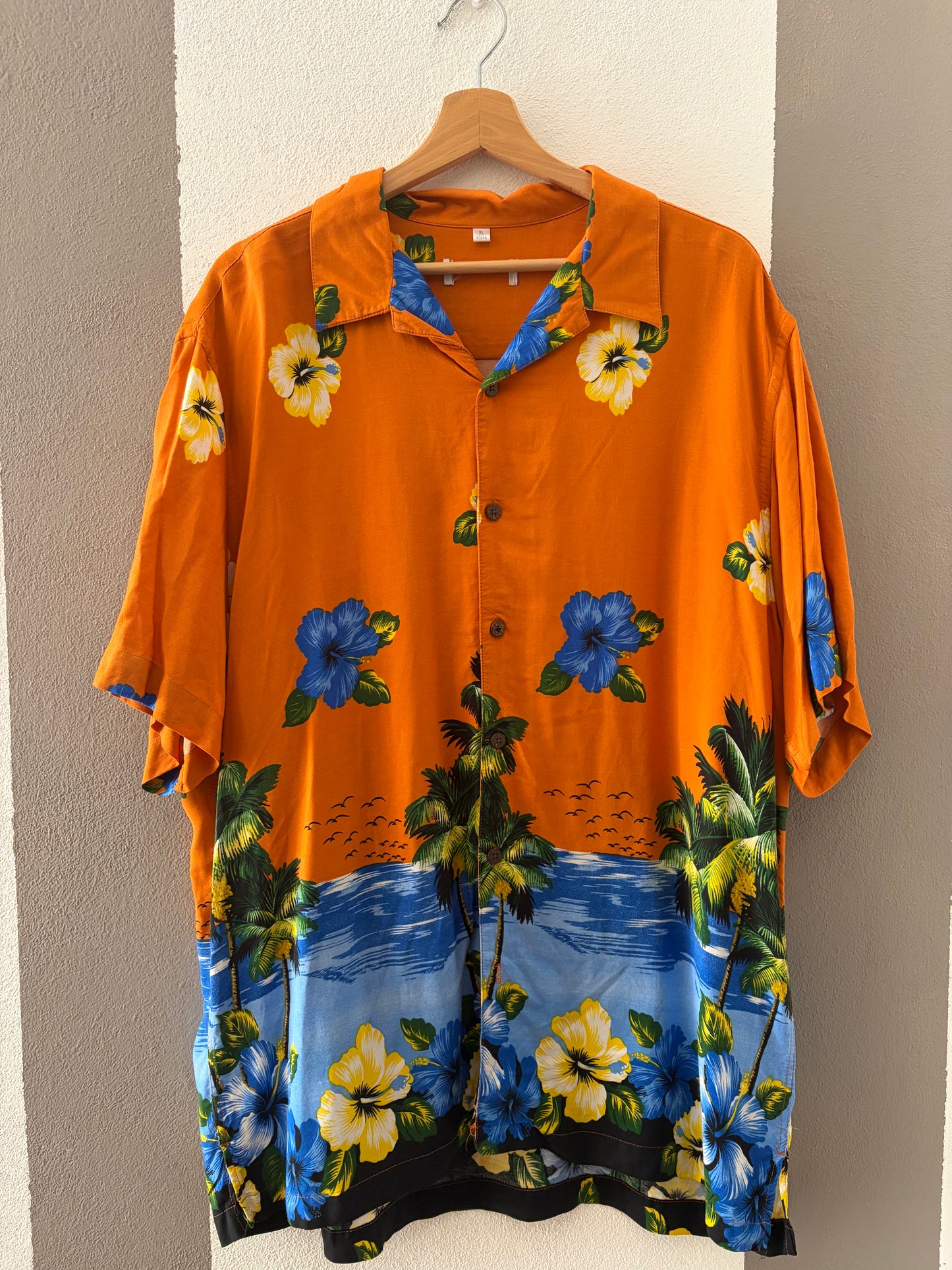 Camicia vintage stampa hawaiana