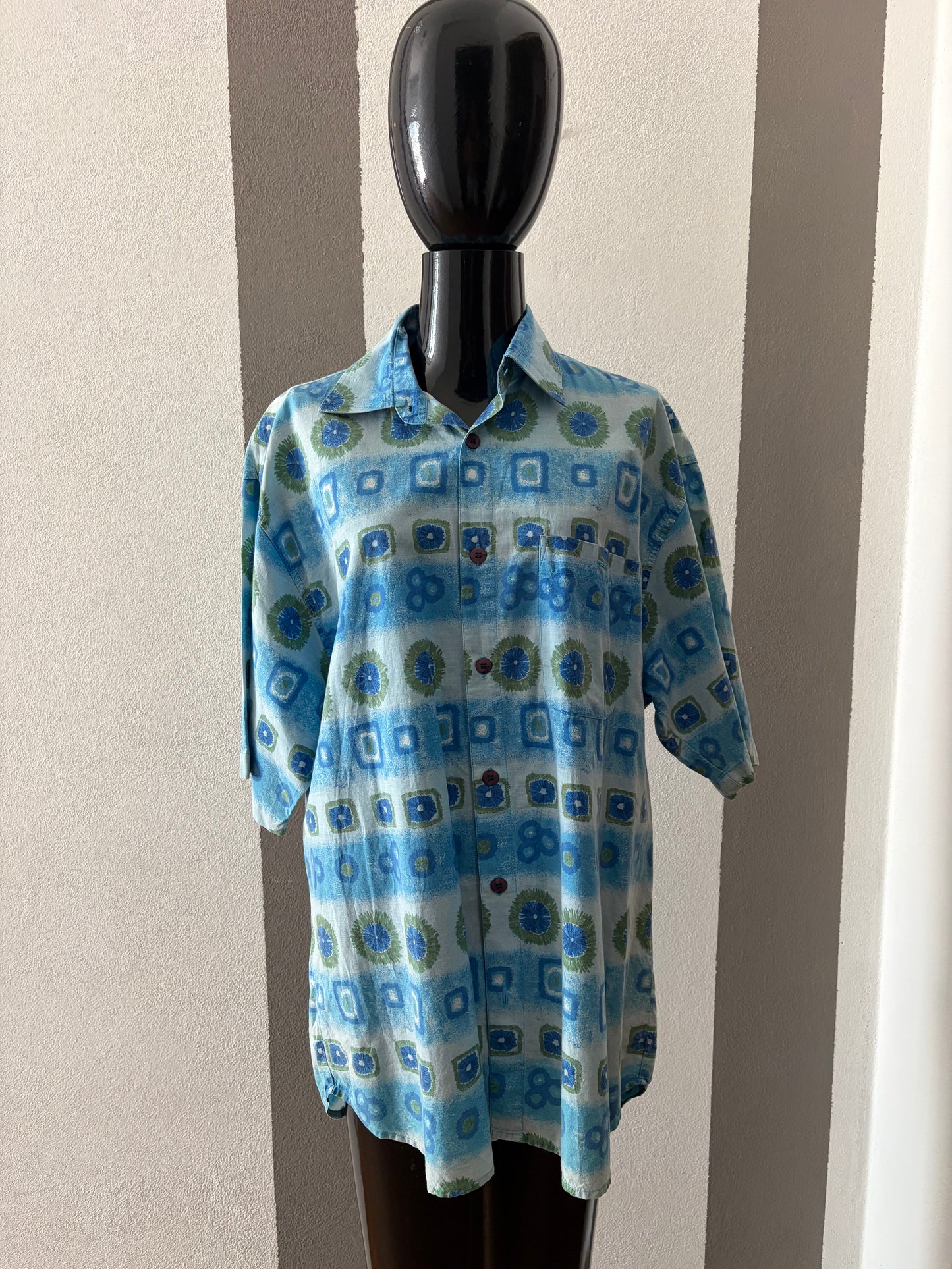 Camicia vintage a fantasia mista