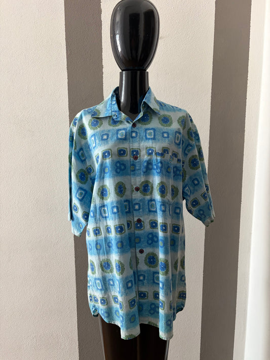 Camicia vintage a fantasia mista