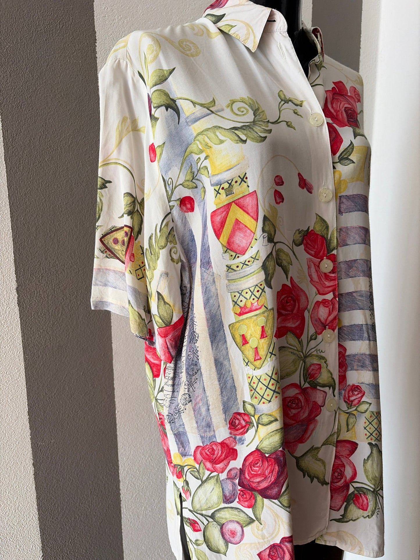 Camicia vintage floreale