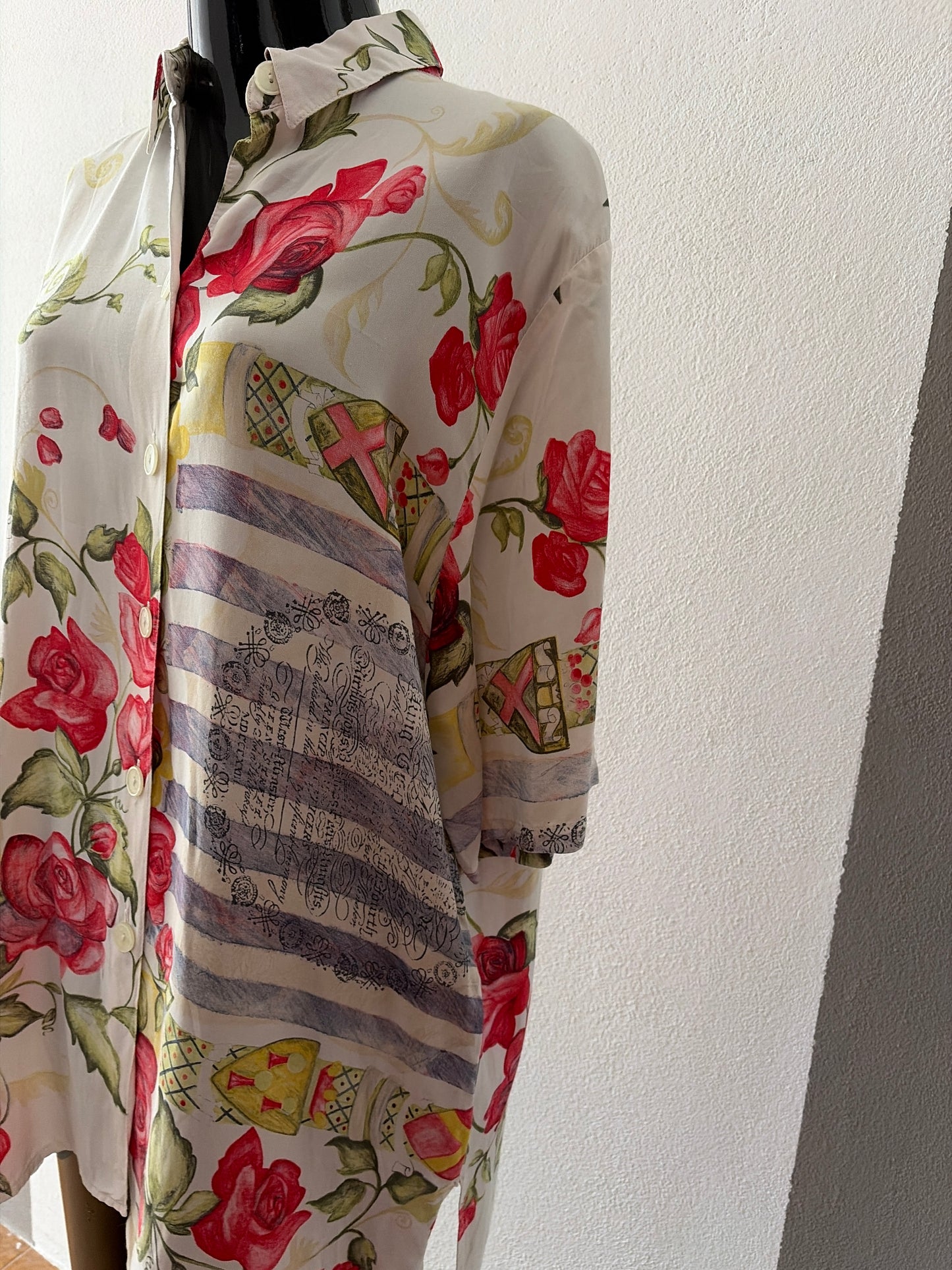 Camicia vintage floreale
