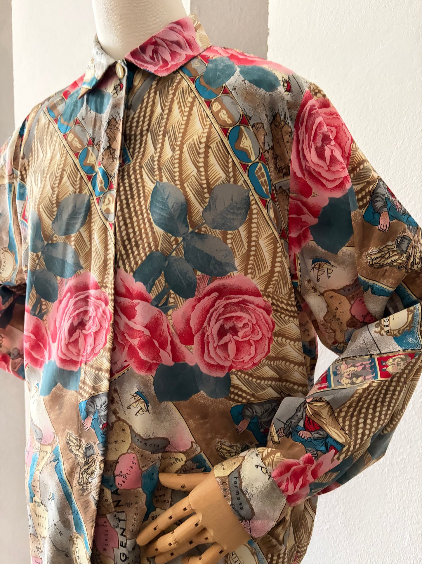 Camicia vintage floreale