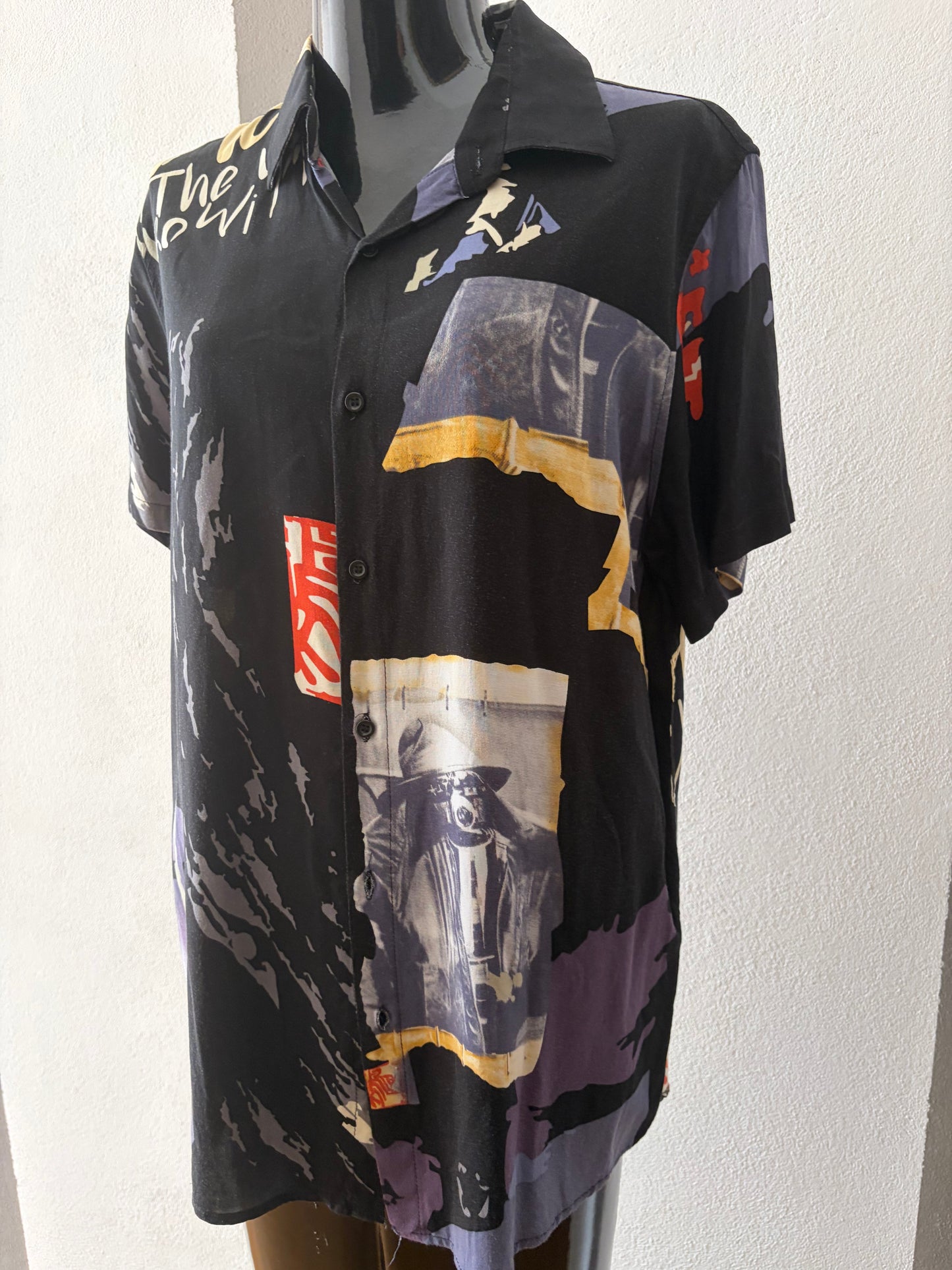 Camicia vintage astratta