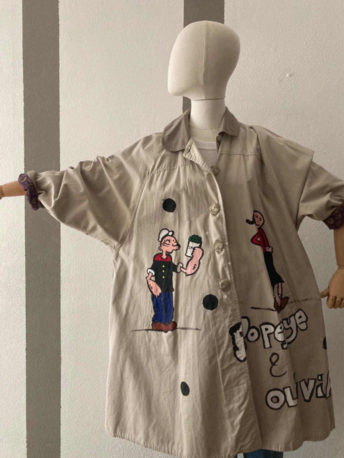 Trench custom Popeye & Olivia