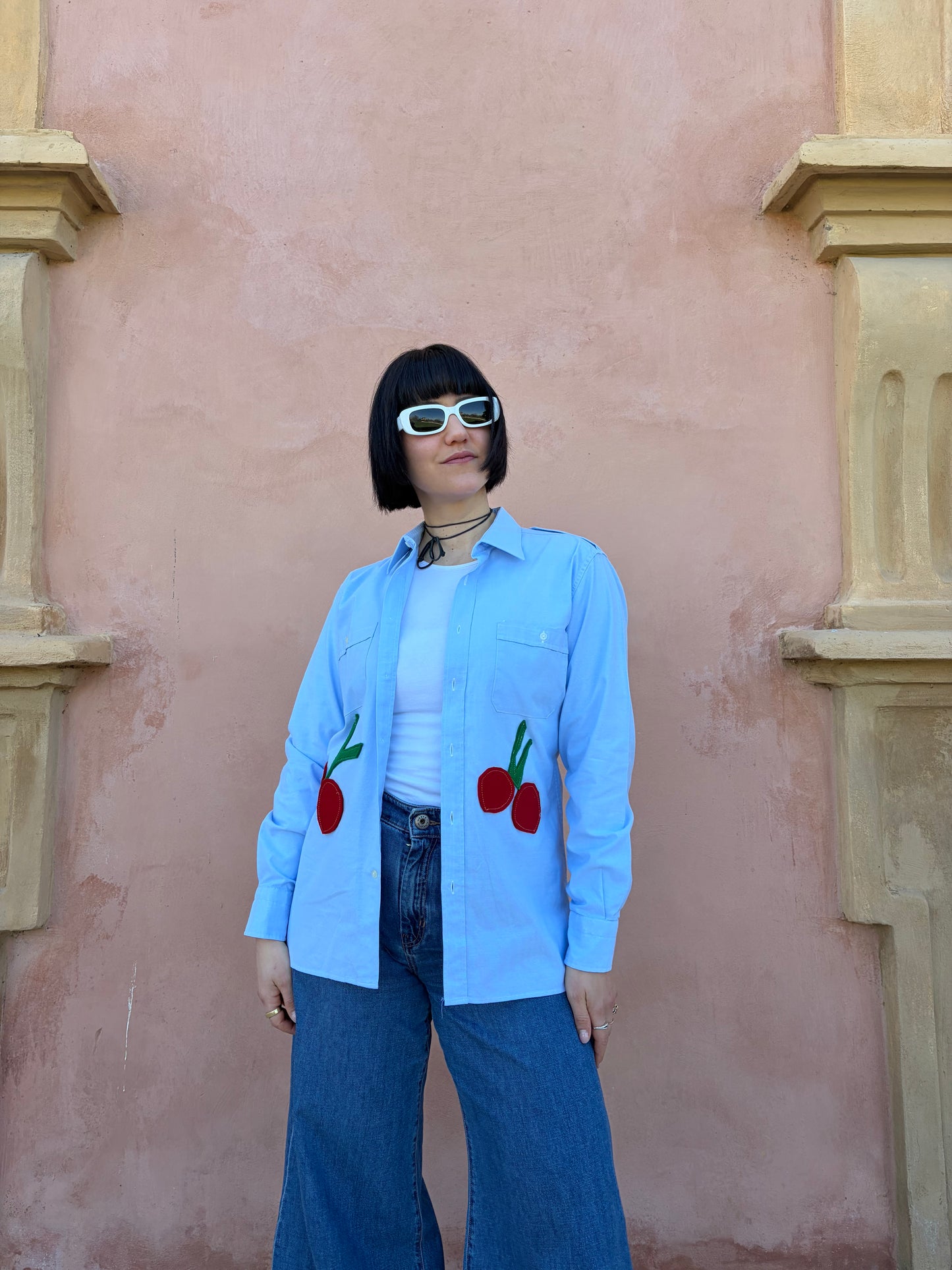 Camicia collezione macedonia ciliegie
