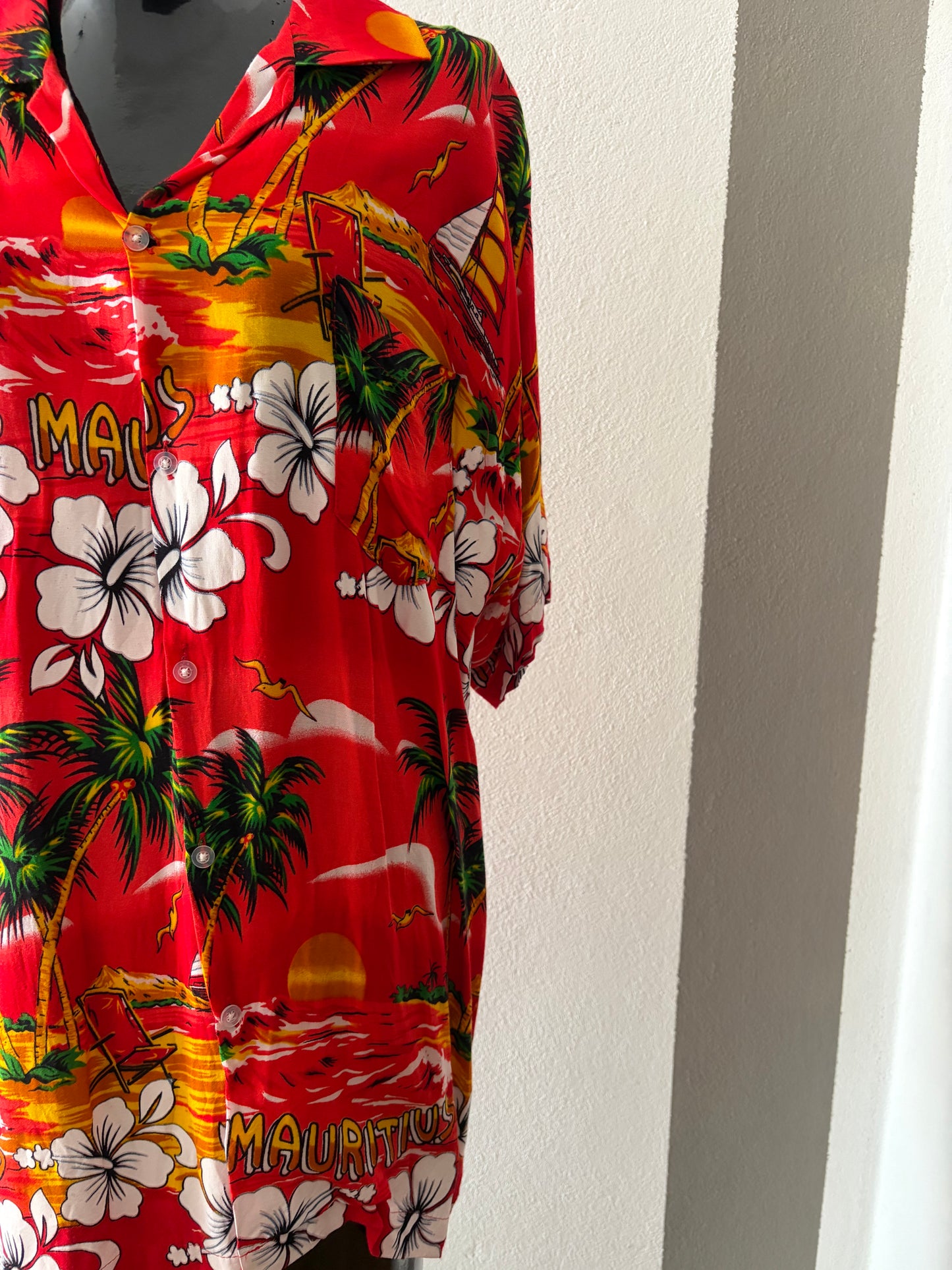 Camicia vintage stampa hawaiana