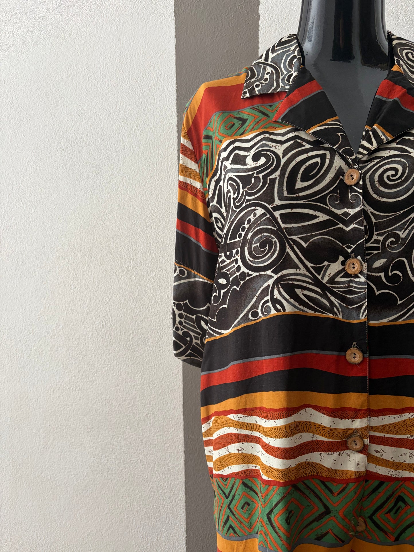 Camicia vintage a fantasia