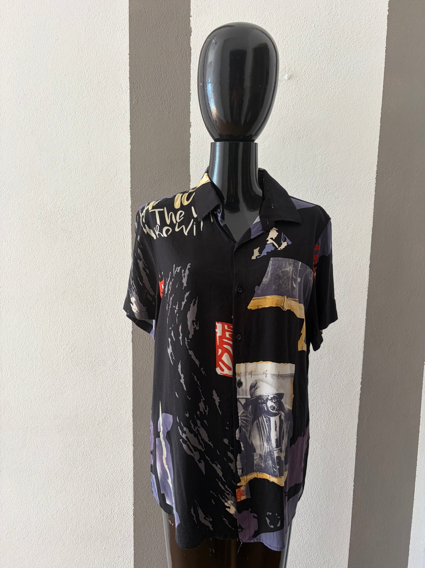 Camicia vintage astratta