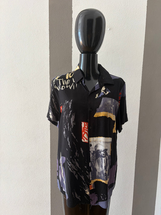 Camicia vintage astratta