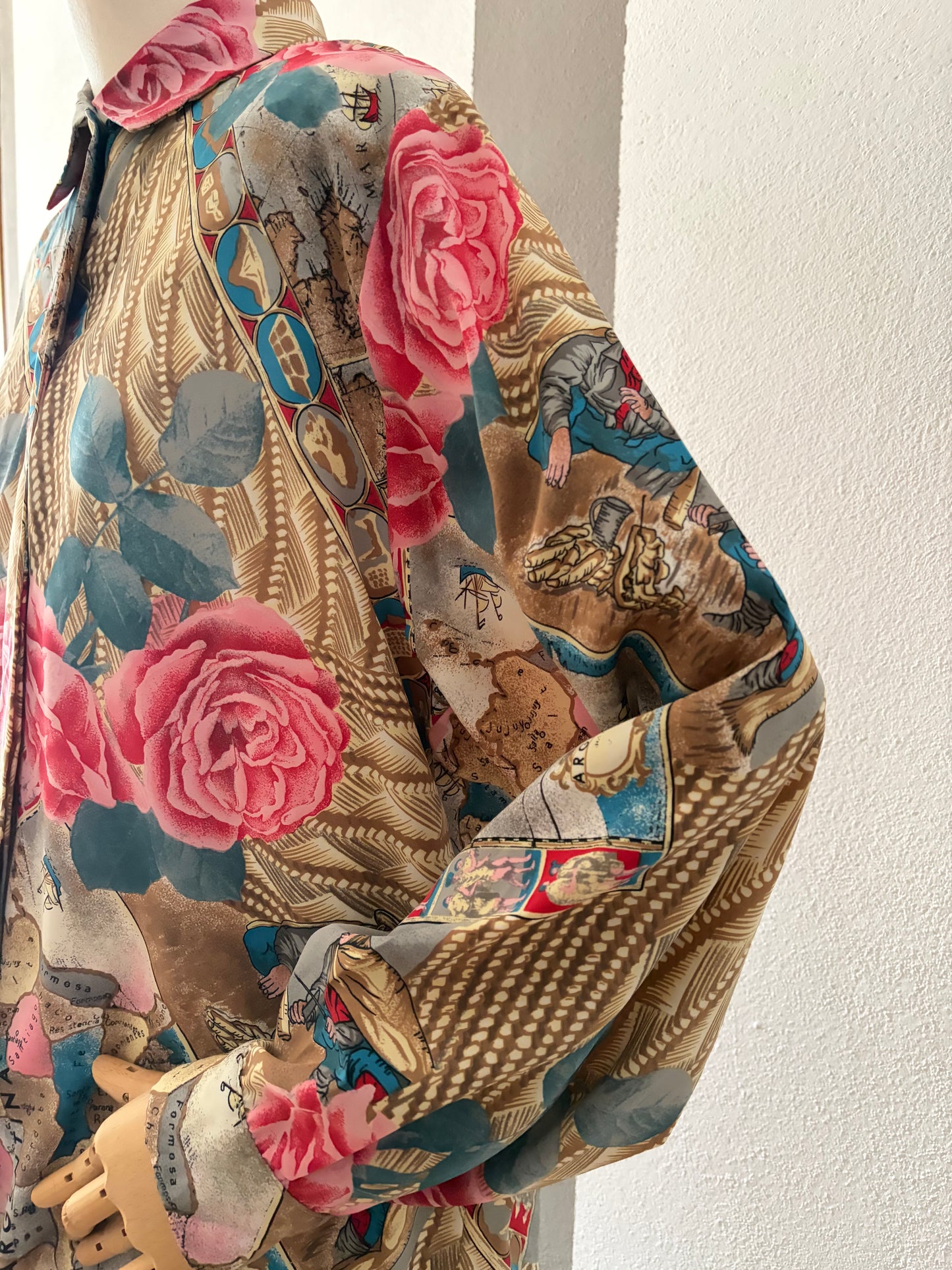 Camicia vintage floreale