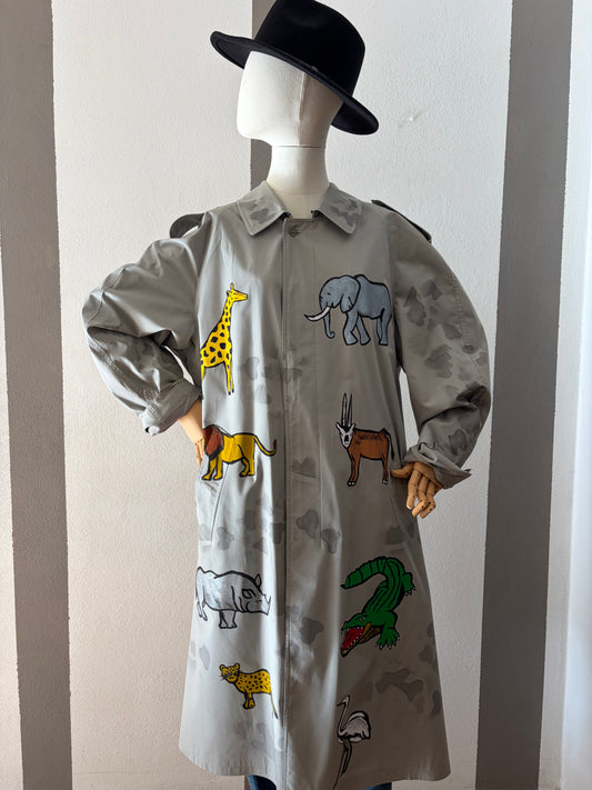 Trench custom Nd con animali