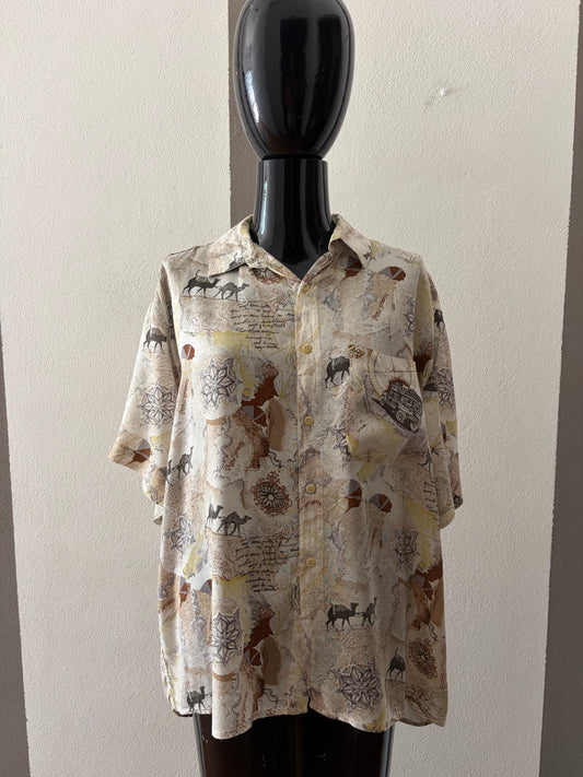 Camicia vintage cammelli 🐫 con jeep