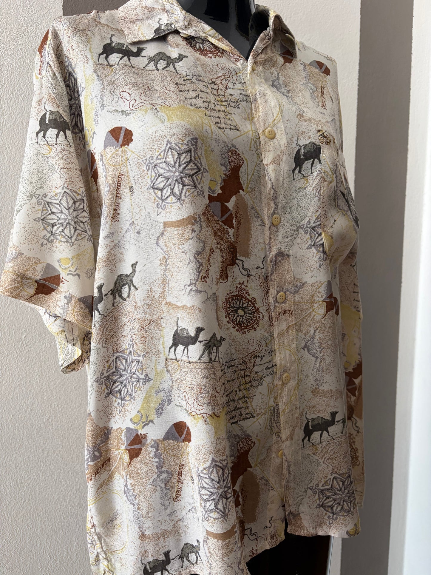 Camicia vintage cammelli 🐫 con jeep