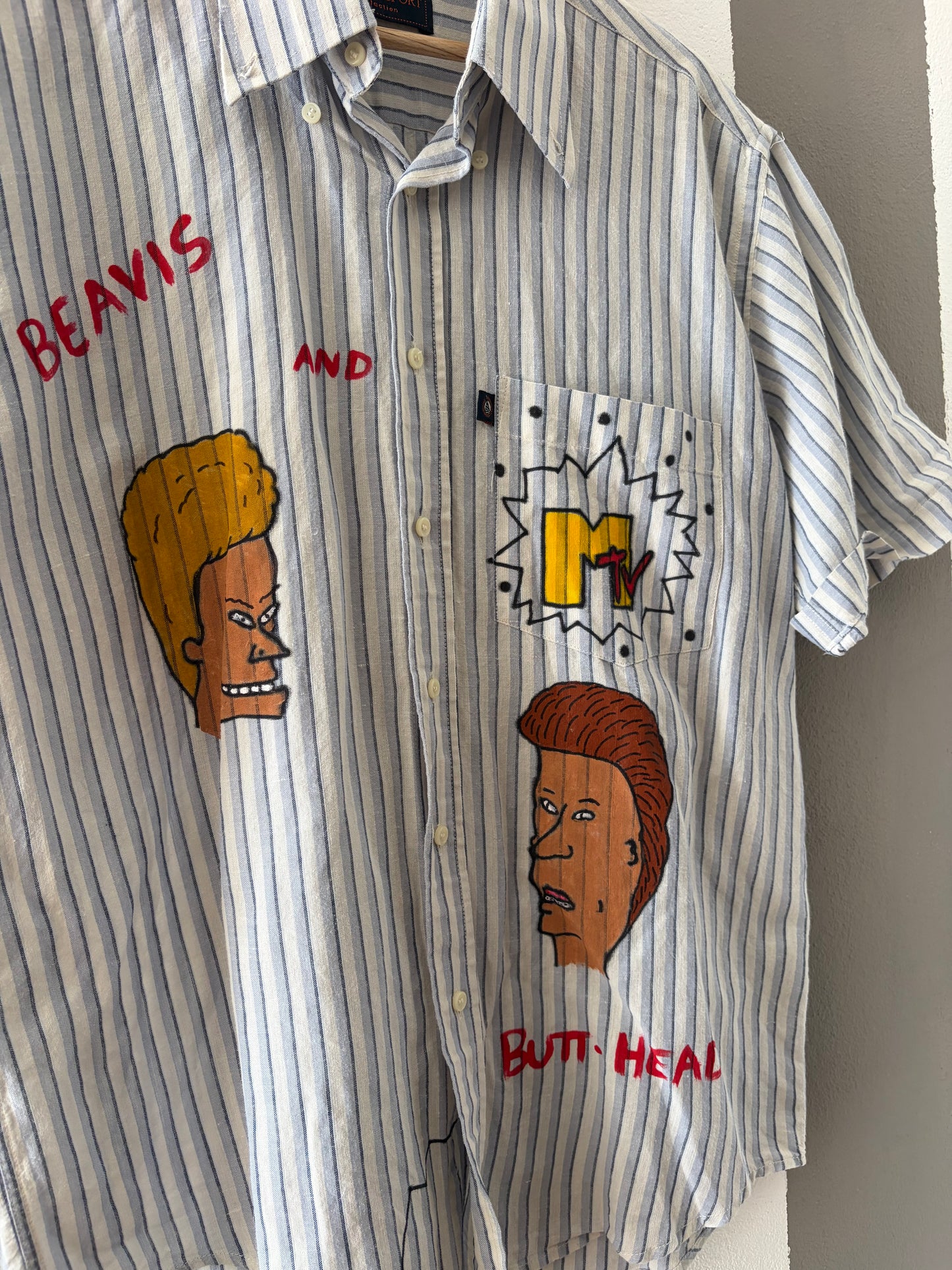 Camicia custom Beavis and Butt- Head