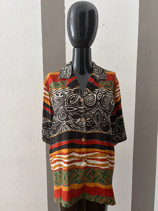 Camicia vintage a fantasia
