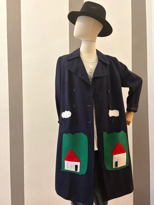 Trench collezione Macedonia con Casette