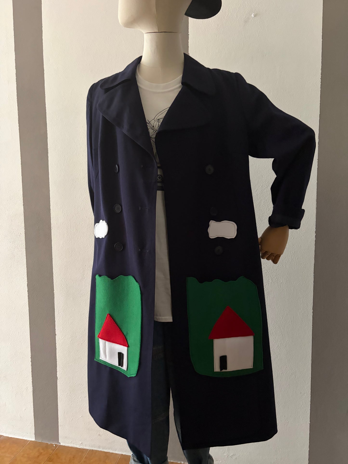 Trench collezione Macedonia con Casette