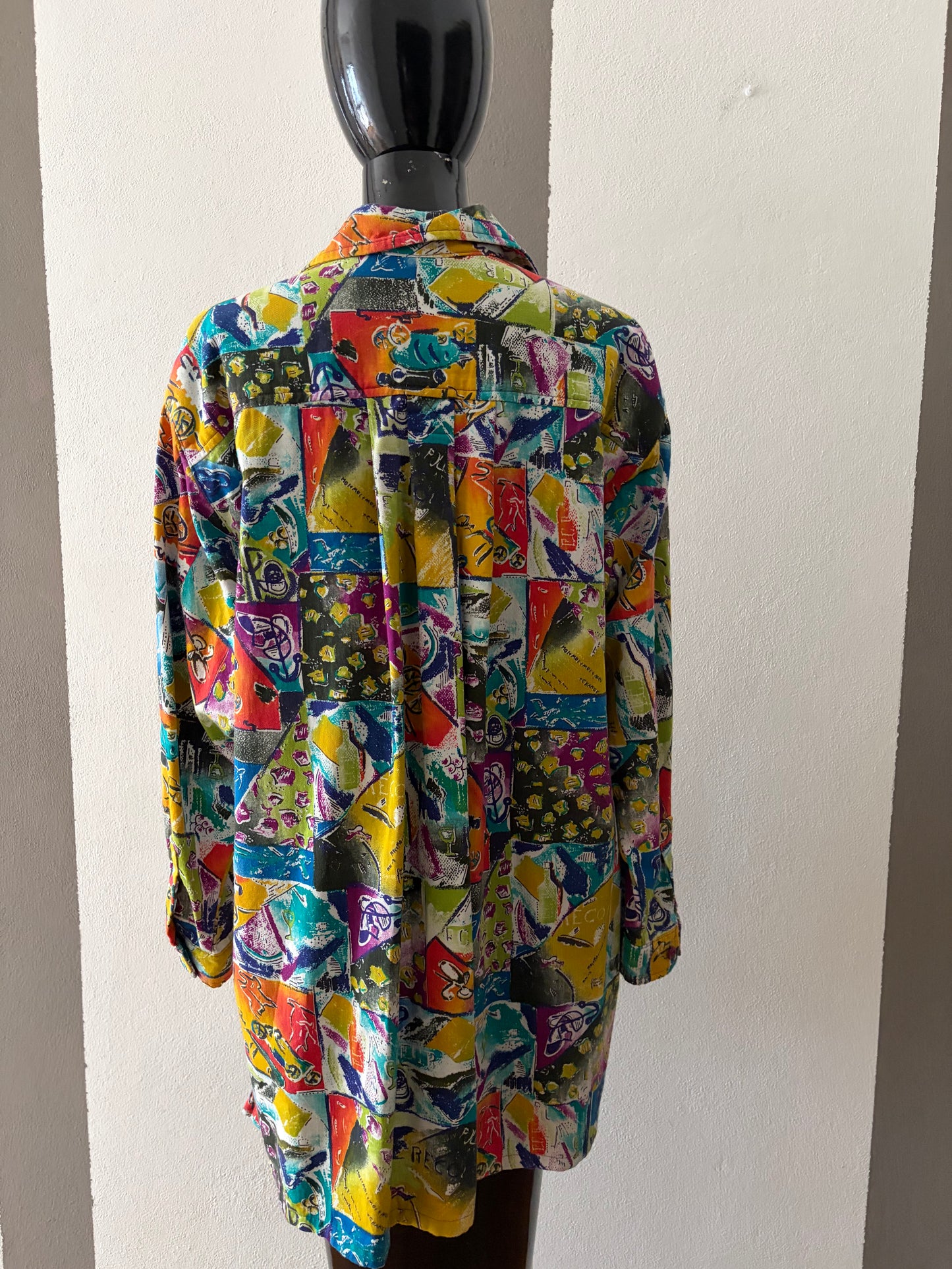 Camicia vintage a fantasia
