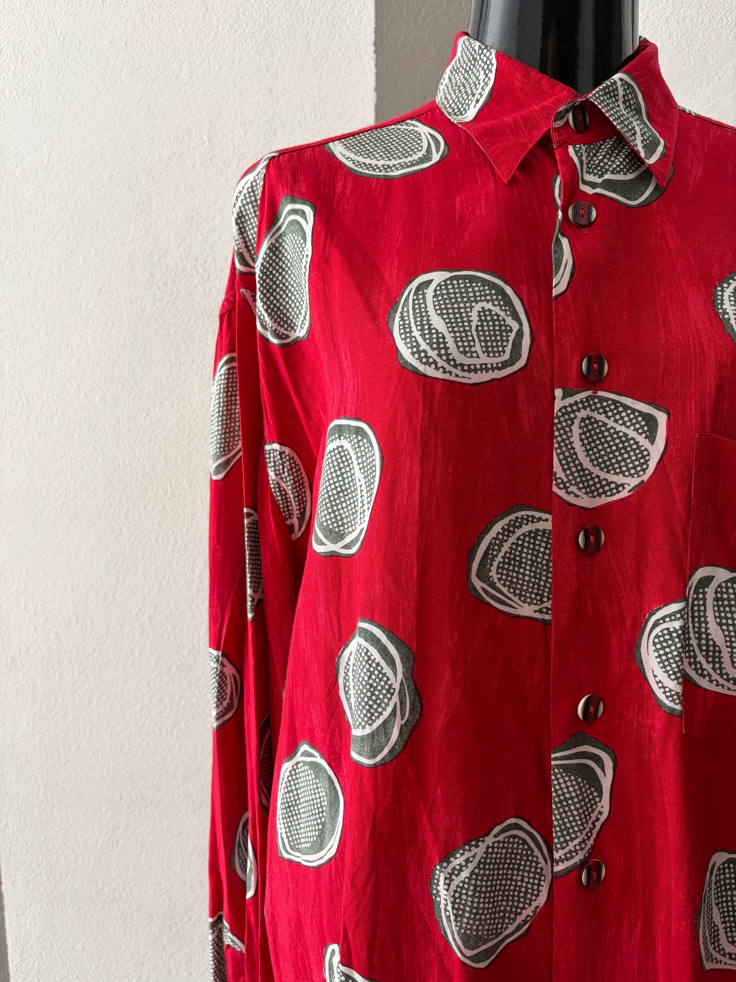 Camicia vintage a fantasia