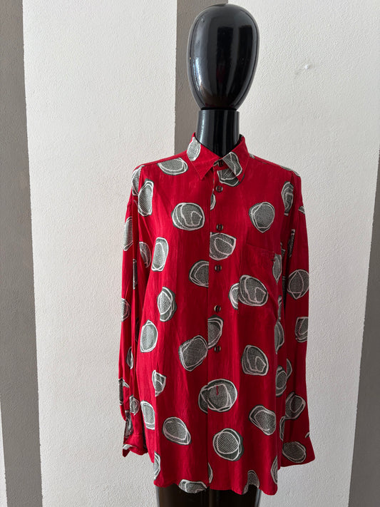 Camicia vintage a fantasia